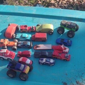 Assorted Colorful Toy Cars Set